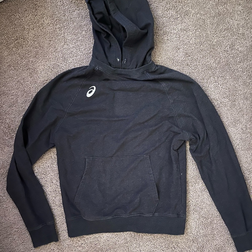 Gray ASICS Hoodie